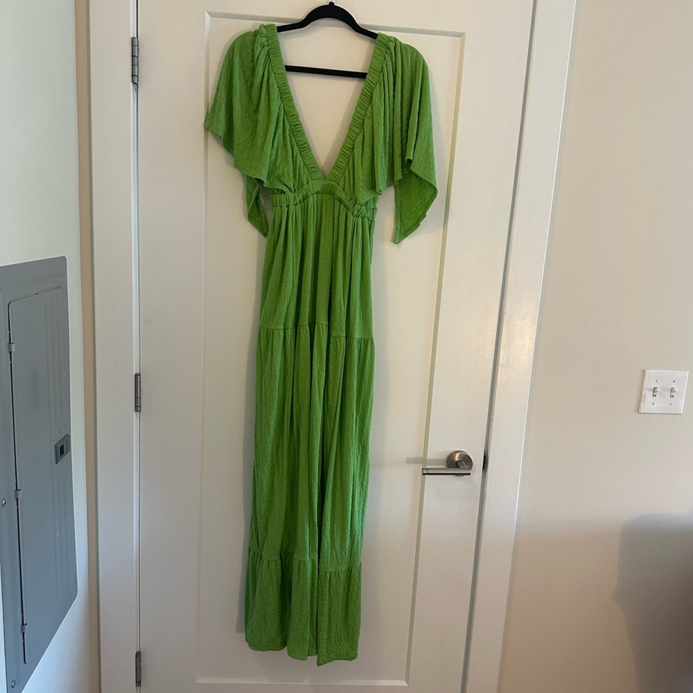 Free People Green Dress — XS